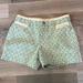 Anthropologie Shorts | Euc Anthropologie - Cartonnier Lace Shorts With Pockets | Color: Cream/Green | Size: 2