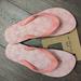 Coach Shoes | Coach Signature Flip Flop Sandals | Color: Orange/Pink | Size: 7b (7-8)