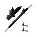 2004-2008 Ford F150 Front Steering Rack and Tie Rod End Kit - Detroit Axle