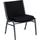 Flash Furniture Big and Tall Fabric Stack Chair - Black - Hercules Series