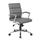 Boss Office Products CaressoftPlus&trade; Mid-Back Chair, Gray/Black