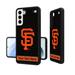 San Francisco Giants Stripe Design Personalized Galaxy Bump Case