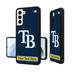 Tampa Bay Rays Stripe Design Personalized Galaxy Bump Case