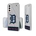 Detroit Tigers Endzone Design Galaxy Clear Phone Case