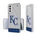 Kansas City Royals Endzone Design Galaxy Clear Phone Case