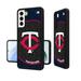 Minnesota Twins Circle Design Personalized Galaxy Bump Case