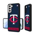 Minnesota Twins Stripe Design Personalized Galaxy Bump Case