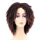 YUNRONG – perruque synthétique Afro bouclée noire naturelle/1b 30 perruque courte torsadée pour