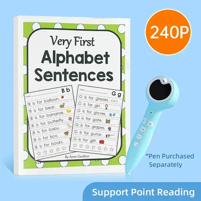 My Very Player Alphabet Sight Word Sentence in English Kids Practice Workbook Reading Comprethym
