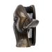 Brass Duck Head Shaped Front Door Knocker 3" H x 4.75" W Solid Brass with Lacquered Finish and Screws Renovators Supply