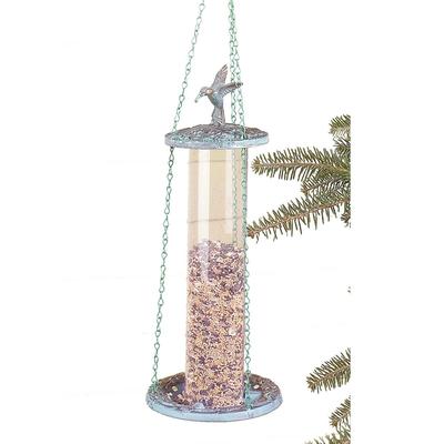 Birdfeeders Verdegris Plastic and Brass Birdfeeder Renovators Supply