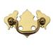 Chippendale Bail Pull Bright Solid Brass 2 7/8 Renovators Supply