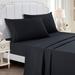 Eider & Ivory™ Oram Microfiber Sheet Set Polyester in Black | California King | Wayfair DDF984C4601D45FEB2A6546BA2BB8616