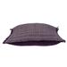 Gracie Oaks Maslin Polyfill Striped Square Throw Cushion Polyester/Polyfill/Cotton in Indigo | 24 H x 24 W x 0.5 D in | Wayfair