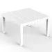 Vondom Spritz Sun Lounger Side Table - 56028-White