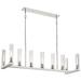 Z-Lite 9 Light Chandelier in Polished Nickel Finish