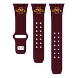 Cardinal Iowa State Cyclones Logo Silicone Apple Watch Band