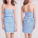 Lilly Pulitzer Dresses | Lilly Pulitzer Blue And White Striped Strapless Dress Size 0 | Color: Blue/White | Size: 0