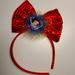 Disney Accessories | Disney Princess Snow White Headband | Color: Blue/Red | Size: Osg