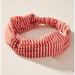 Anthropologie Accessories | Anthropologie Striped Headband | Color: Orange/Red | Size: Os