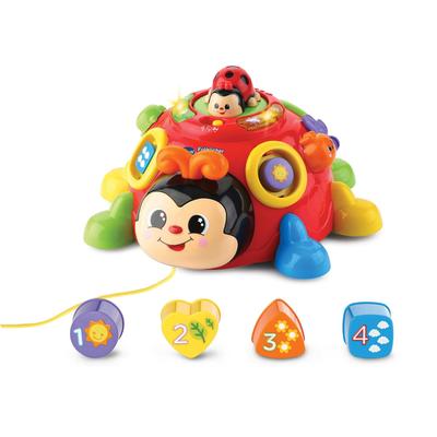 Lernspielzeug VTECH "VTechBaby, Fröhlicher Lernkäfer", bunt, Lernspielzeug, KinderB:25cm H:15cm L:27cm, mit Licht & Sound, B:25cm H:15cm L:27cm Image