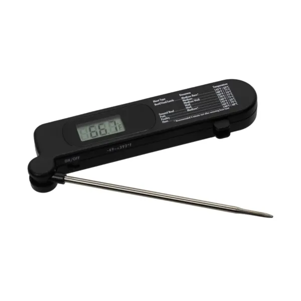 craft-kitchen-folding-digital-probe-thermometer,-black/