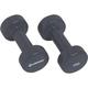 SCHILDKRÖT FITNESS Schildkröt VINYL HANTEL Set, 2x 3,0kg (grey), in 4C-Box, M-2022, Größe 2X3,0 in Grau