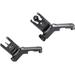 Ultradyne C2 Folding Front and Rear Offset Sight Combo - Blade Black UD11122