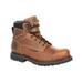 Georgia Boot Giant Revamp Waterproof 6 inch Work Boot - Men's Wide Brown 8.5 GB00316-085W