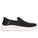 Skechers Women's Slip-ins: GO WALK Flex - Relish Slip-On Shoes | Size 8.5 | Black/White | Textile | Machine Washable