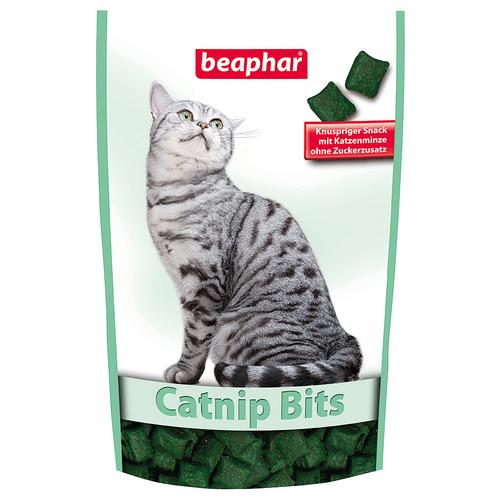 3x150g Catnip-Bits beaphar Katzensnack