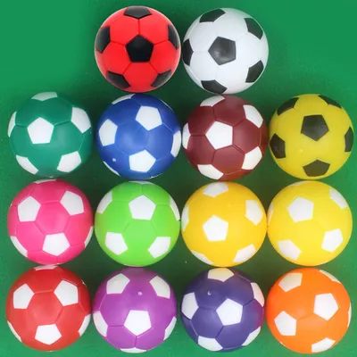 Ballon de football de table de 36mm jeu d'intérieur baby-foot pièces de machine de football