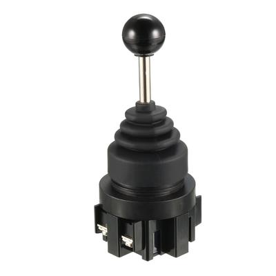 Joystick Switch Controllers 2 Position 2NO Momentary Type AC 380V 10A - Black