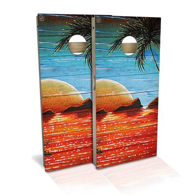 Ocean Sun Outdoor Cornhole Board Set