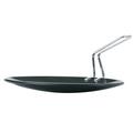 Futura Hard Anodised Concave Tava Griddle w/ Steel Handle Hard-Anodized Aluminum in Black | 3.5 H in | Wayfair L50