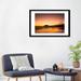 East Urban Home 'Santa Monica Pier At Sunrise, Santa Monica, California, USA' Photographic Print on Canvas, in Black/Orange/Yellow | Wayfair