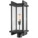 Z-Lite 1 Light Outdoor Post Mount Fixture in Black Finish