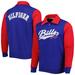 Men's Tommy Hilfiger Royal/Red Buffalo Bills Aiden Quarter-Zip Sweatshirt