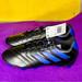 Adidas Shoes | Adidas Men’s/Boy's Goletto Vii Fg J Black/Royal Soccer Shoes Fv2894 Size 6 New | Color: Black/Blue | Size: 6