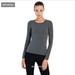 Madewell Tops | Madewell Gray Long Sleeves T Shirt Size Xs | Color: Gray | Size: Xs