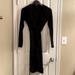 Anthropologie Sweaters | Knitted & Knotted (Anthropologie) Wrap Sweater/Dress | Color: Black | Size: Xs