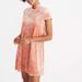 Madewell Dresses | Madewell Crushed Velvet Mockneck Dress | Color: Pink | Size: S