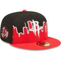 Men's New Era Red/Black Houston Rockets 2022 Tip-Off 59FIFTY Fitted Hat