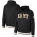 Men's Colosseum Black Army Knights Varsity Arch Pullover Hoodie