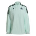 Adidas Womens Track Top Dfb Hyb Top W, Clear Mint/Mystery Green, GK8641, XL