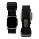 URBAN ARMOR GEAR Active Strap Armband für Apple Watch Ultra / 45mm / 44mm / 42mm [Series 8/7 / 6/5 / 4/3 / 2/1, 49mm, Nylon Ersatzarmband] Graphite, 194004114032, 42mm / 44mm / 45mm