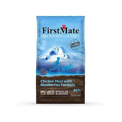 FirstMate Chicken Meal, Blueberries Formula Limited Ingredient Diet Grain-Free Dry Dog Food, 14.5-lb