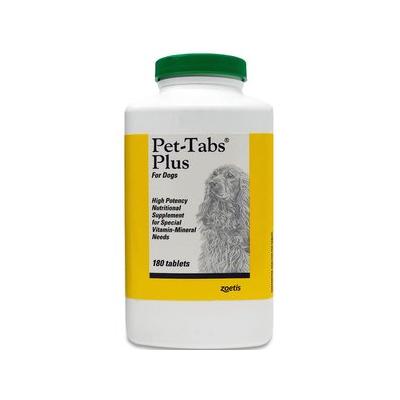 Pet-Tabs Plus Vitamin-Mineral Dog Supplement, 180 count