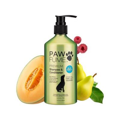 Pawfume Premium Blue Ribbon Dog Shampoo & Conditioner Spray, 12-fl oz bottle