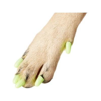 Purrdy Paws Soft Dog Nail Caps, 20 count, XX-Large, Ultra Glow in the Dark